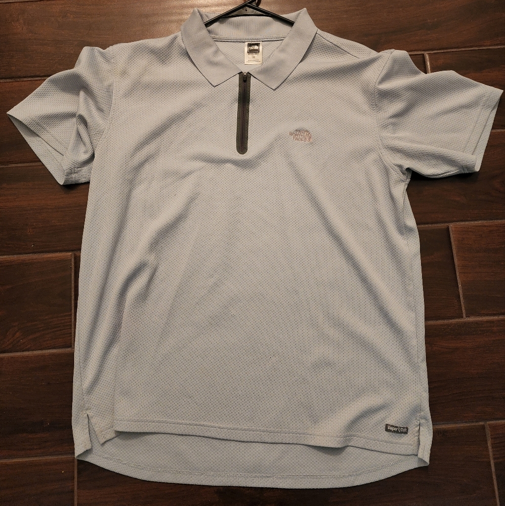 North Face Vapor Wick Polo Grey